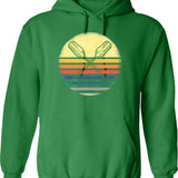 College Crew Rowing Gifts For Rower Hoodie - Green