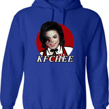 Colonel Jackson Hoodie - Retro Graphic Pullover Hoodie for Men & Women - Blue
