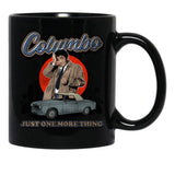 Columbo Detective Vintage Worn Out Black Coffee Mug, Gift Coffee Mug - Black