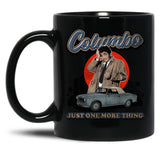 Columbo Detective Vintage Worn Out Black Coffee Mug, Gift Coffee Mug