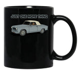 Columbo Driving - Just One More Thing Black Coffee Mug, Gift Coffee Mug - Black