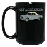 Columbo Driving - Just One More Thing Black Coffee Mug, Gift Coffee Mug - Black