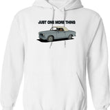 Columbo Driving - Just One More Thing Graphic Pullover Hoodie - White