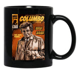 Columbo Tv Show Comic Black Coffee Mug, Gift Coffee Mug - Black
