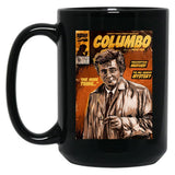 Columbo Tv Show Comic Black Coffee Mug, Gift Coffee Mug - Black