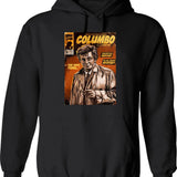 Columbo Tv Show Comic Graphic Pullover Hoodie - Black