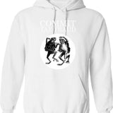 Commit Tax Fraud Meme Hoodie - Retro Graphic Pullover Hoodie for Men & Women - White