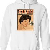 Connie Francis Hoodie - Retro Graphic Pullover Hoodie for Men & Women - White