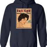 Connie Francis Hoodie - Retro Graphic Pullover Hoodie for Men & Women - Navy