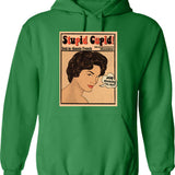 Connie Francis Hoodie - Retro Graphic Pullover Hoodie for Men & Women - Green