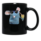 Cool Tutter The Mouse Black Coffee Mug, Gift Coffee Mug - Black
