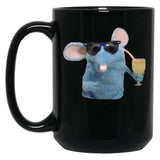 Cool Tutter The Mouse Black Coffee Mug, Gift Coffee Mug - Black