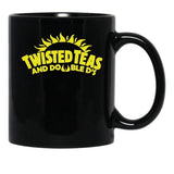Cool Twisted Teas and Double Ds Black Coffee Mug, Gift Coffee Mug - Black