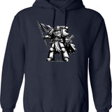 Copia De Duck Souls Hoodie - Retro Graphic Pullover Hoodie for Men & Women - Navy