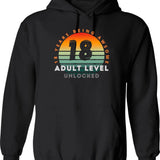 Copy Of 18 Birthday Hoodie - Funny Birthday Gift Pullover - Black