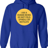 Copy Of Love Is A Many Gendered Thing Hoodie - Blue