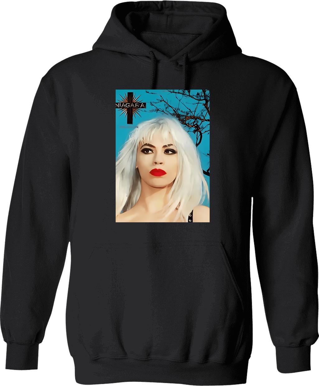 Copy Of Niagara Rock Vintage French Muriel Daniel Hoodie - Black
