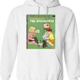 Counting Days Hoodie - Retro Graphic Pullover Hoodie for Men & Women - White