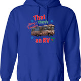 Cousin Eddie's Rv - Christmas Vacation Hoodie - Blue