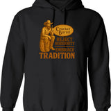 Cracker Barrel - Embrace Tradition Hoodie - Retro Graphic Pullover Hoodie for Men & Women - Black