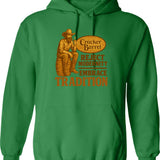 Cracker Barrel - Embrace Tradition Hoodie - Retro Graphic Pullover Hoodie for Men & Women - Green