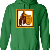 Cracker Barrel Old School Hoodie - Retro Graphic Pullover Hoodie for Men & Women - Green