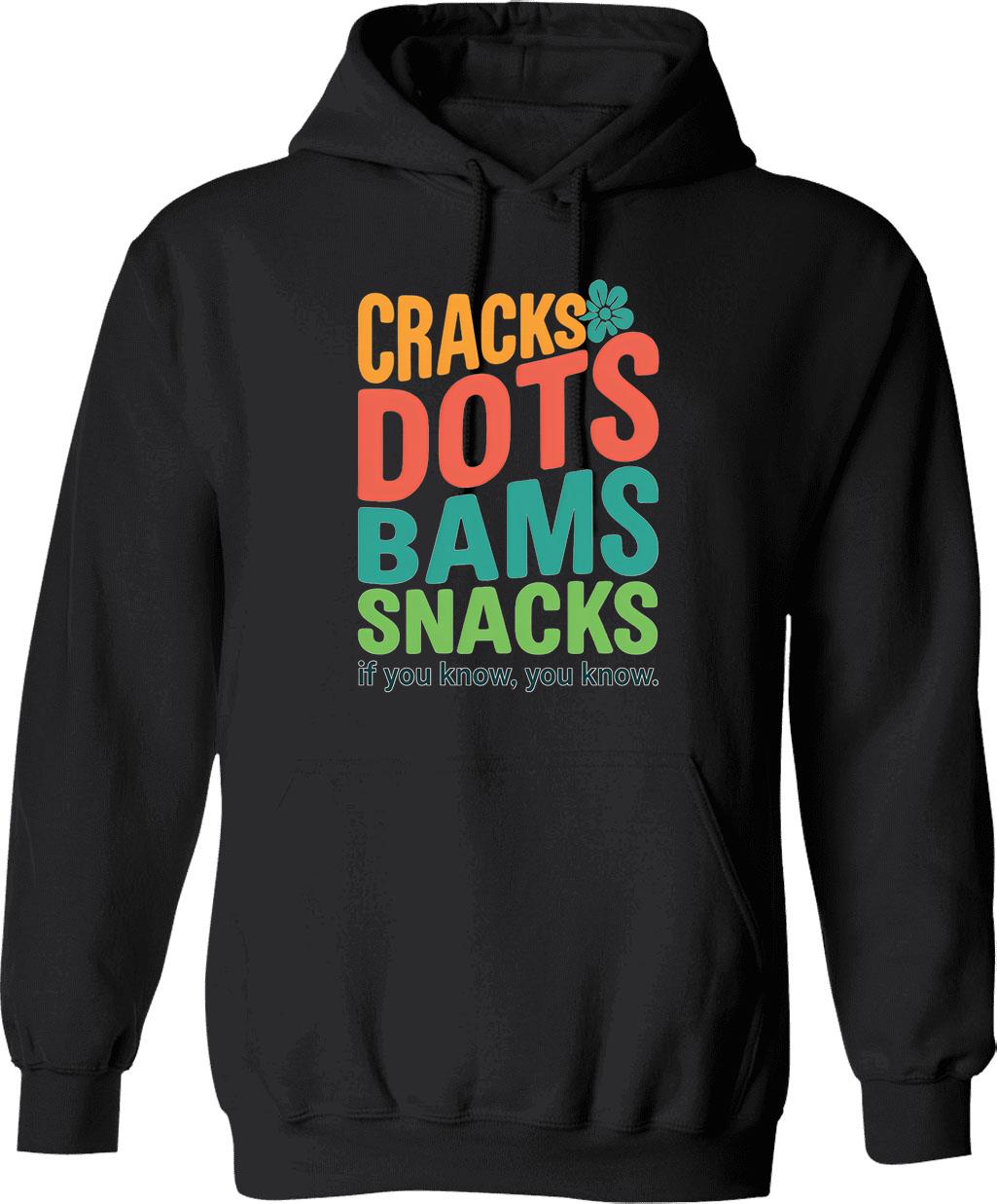 Cracks Dots Bams Snacks Retro Mahjong Hoodie - Black