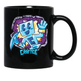 Craftee Black Coffee Mug, Gift Coffee Mug - Black