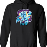 Craftee Graphic Pullover Hoodie - Black
