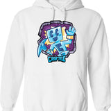 Craftee Graphic Pullover Hoodie - White