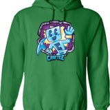 Craftee Graphic Pullover Hoodie - Green