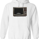 Created by Jack Stauber Retro Tv Graphic Pullover Hoodie - White