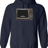 Created by Jack Stauber Retro Tv Graphic Pullover Hoodie - Navy