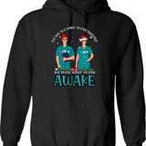 Crna Funny Christmas Gift Idea - Anesthesia Fana Crna Hoodie - Black