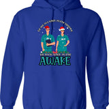 Crna Funny Christmas Gift Idea - Anesthesia Fana Crna Hoodie - Blue