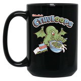 Cthulhu'S Loops Black Coffee Mug, Gift Coffee Mug - Black