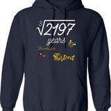 Cube Root Of 2197 - Thirteen - Funny 13 Years Old 13th Birthday Gift - Navy