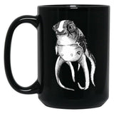 Cuddlefish - Subnautica Black Coffee Mug, Gift Coffee Mug - Black