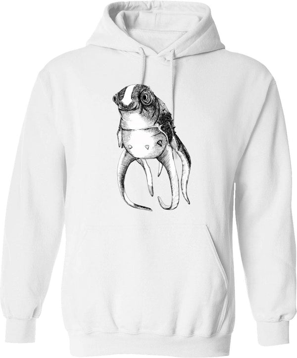 Cuddlefish - Subnautica Graphic Pullover Hoodie - White
