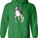 Cuddlefish - Subnautica Graphic Pullover Hoodie - Green