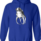 Cuddlefish - Subnautica Graphic Pullover Hoodie - Blue