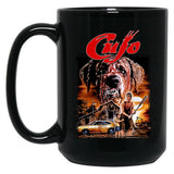 Cujo Classic Black Coffee Mug, Gift Coffee Mug - Black