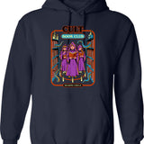 Cult Book Club Hoodie - Retro Graphic Pullover Hoodie for Men & Women - Navy