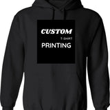 Custom Printing Printing Near Me Custom Printing Maker. Hoodie - Black
