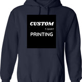 Custom Printing Printing Near Me Custom Printing Maker. Hoodie - Navy