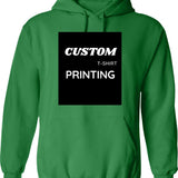 Custom Printing Printing Near Me Custom Printing Maker. Hoodie - Green
