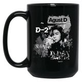 D Day Suga Agust D Concert Tour Coffee Mug Black Coffee Mug, Gift Coffee Mug - Black