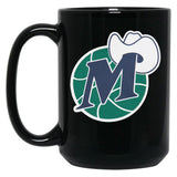 D Mavs Worn Out Black Coffee Mug, Gift Coffee Mug - Black
