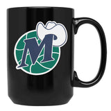 D Mavs Worn Out Black Coffee Mug, Gift Coffee Mug