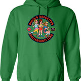 D.d.r.c. Hoodie - Retro Graphic Pullover Hoodie for Men & Women - Green